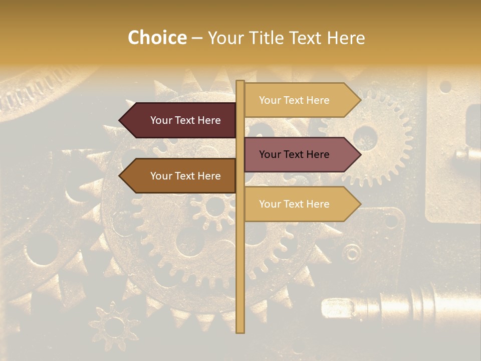 Old Mechanism PowerPoint Template