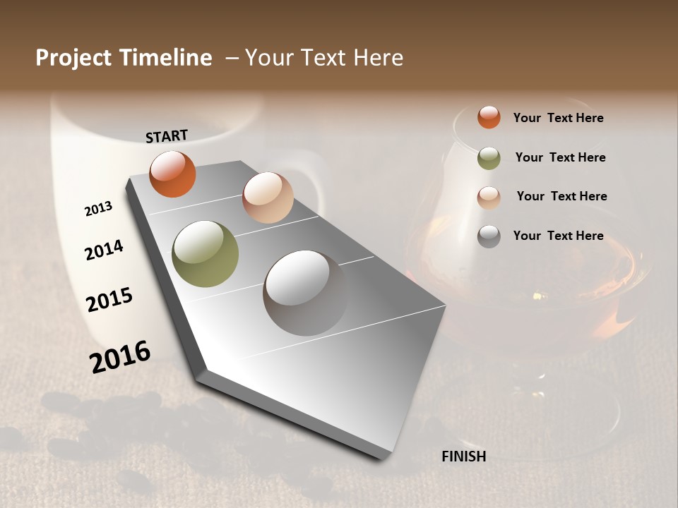 Booze Style Restaurant PowerPoint Template