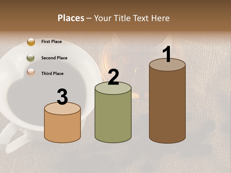 Brandy And Coffee PowerPoint Template