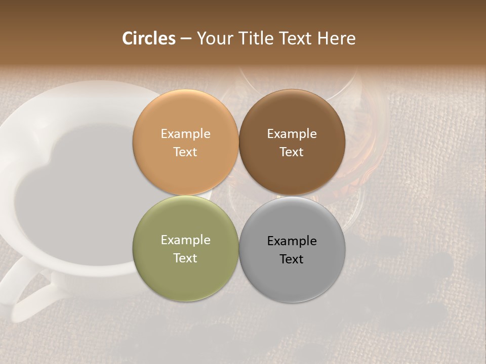 Brandy And Coffee PowerPoint Template