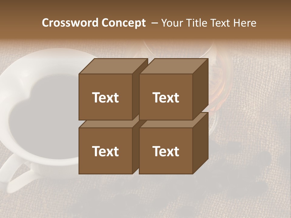 Brandy And Coffee PowerPoint Template