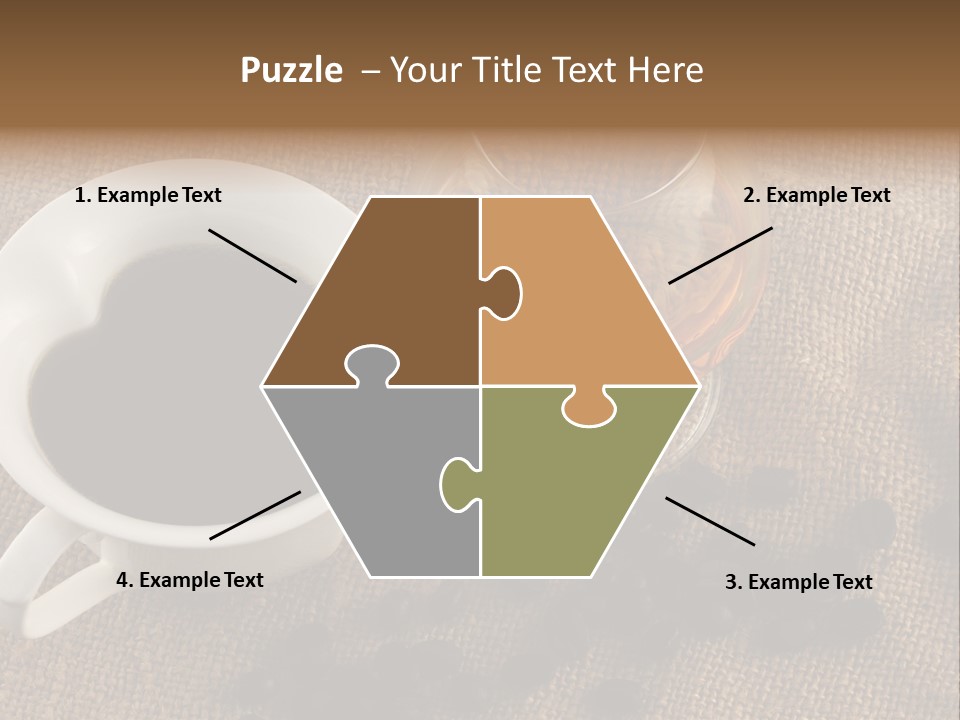 Brandy And Coffee PowerPoint Template