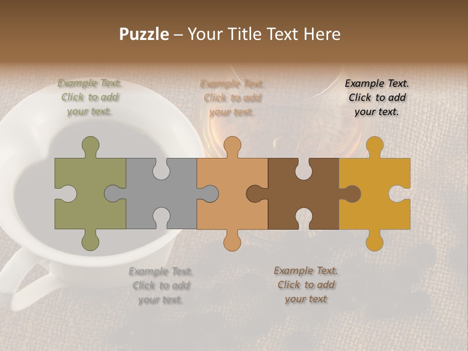 Brandy And Coffee PowerPoint Template