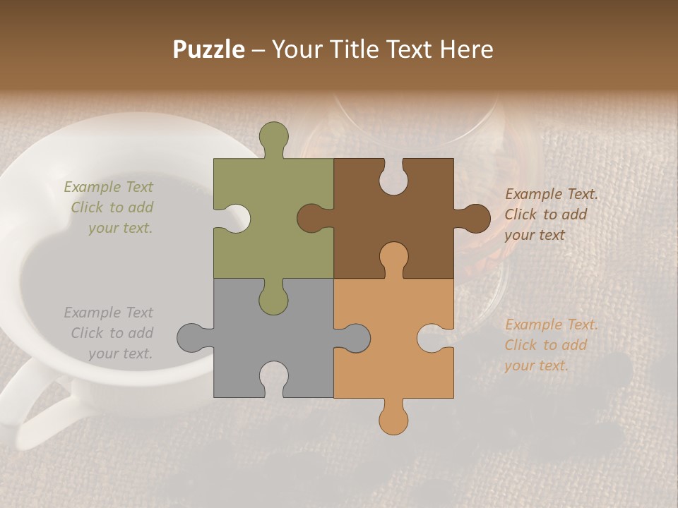 Brandy And Coffee PowerPoint Template