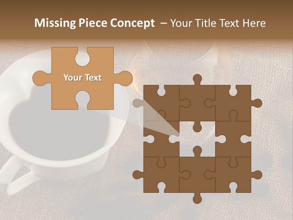 Brandy And Coffee PowerPoint Template