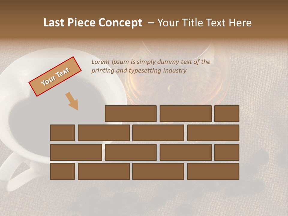 Brandy And Coffee PowerPoint Template