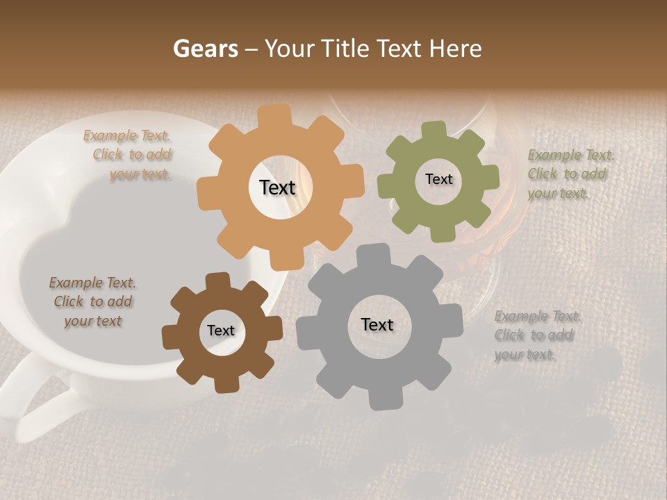 Brandy And Coffee PowerPoint Template