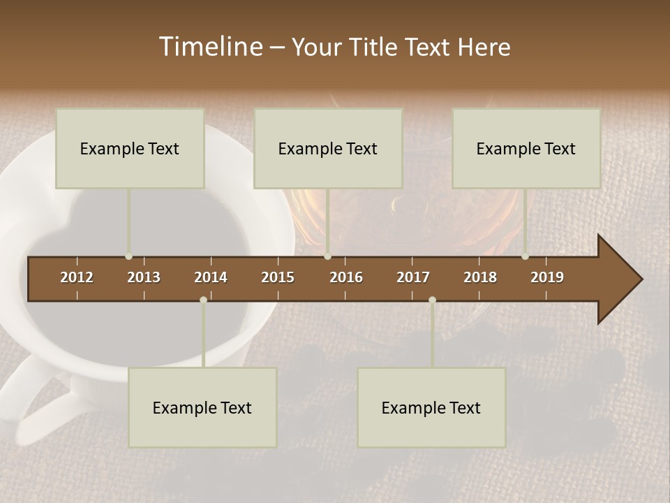 Brandy And Coffee PowerPoint Template