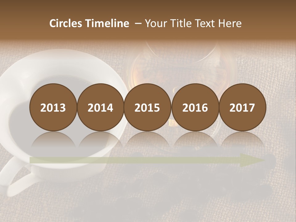 Brandy And Coffee PowerPoint Template