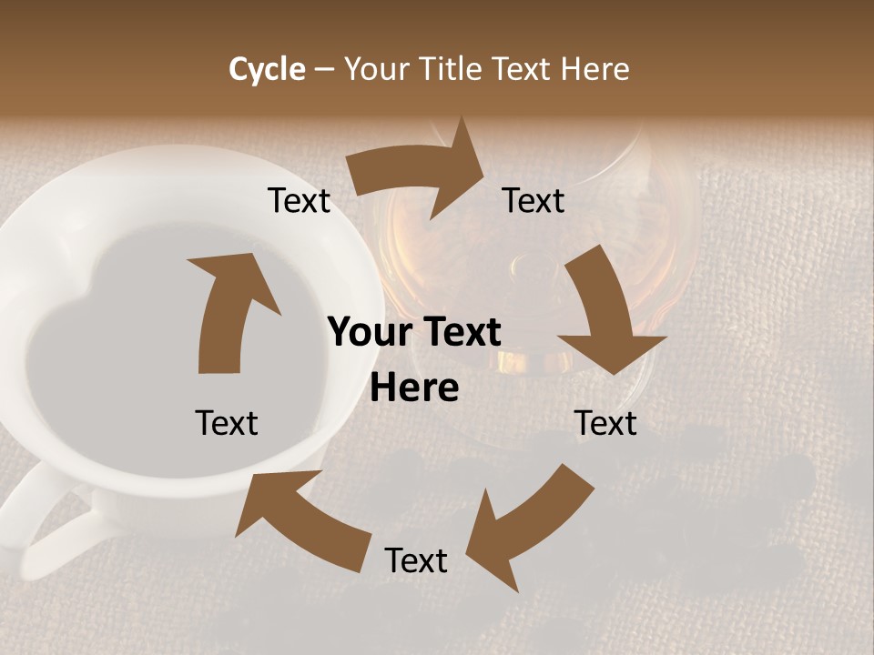 Brandy And Coffee PowerPoint Template