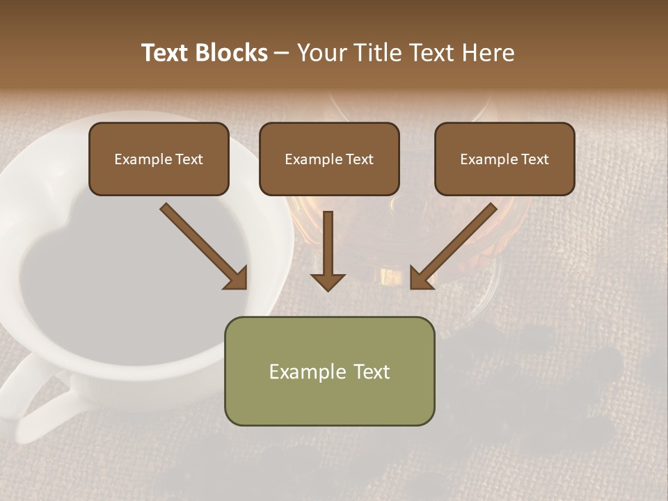 Brandy And Coffee PowerPoint Template