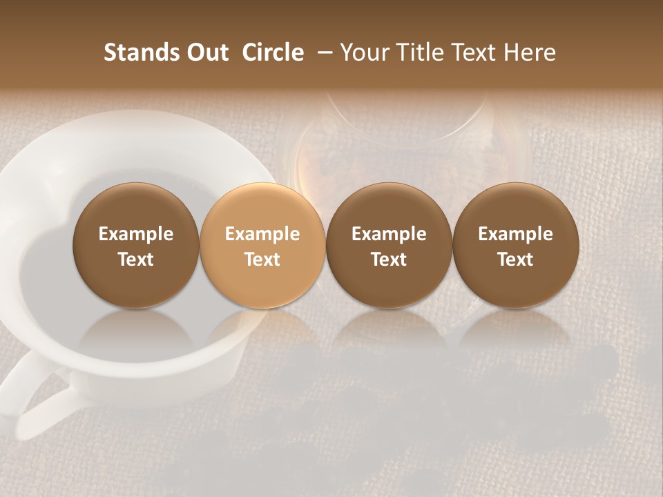 Brandy And Coffee PowerPoint Template