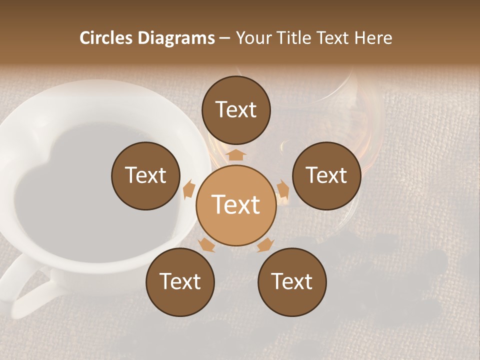 Brandy And Coffee PowerPoint Template