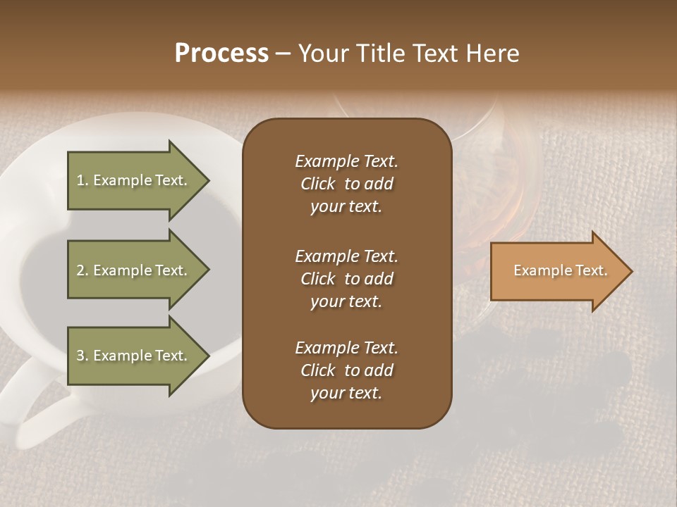 Brandy And Coffee PowerPoint Template