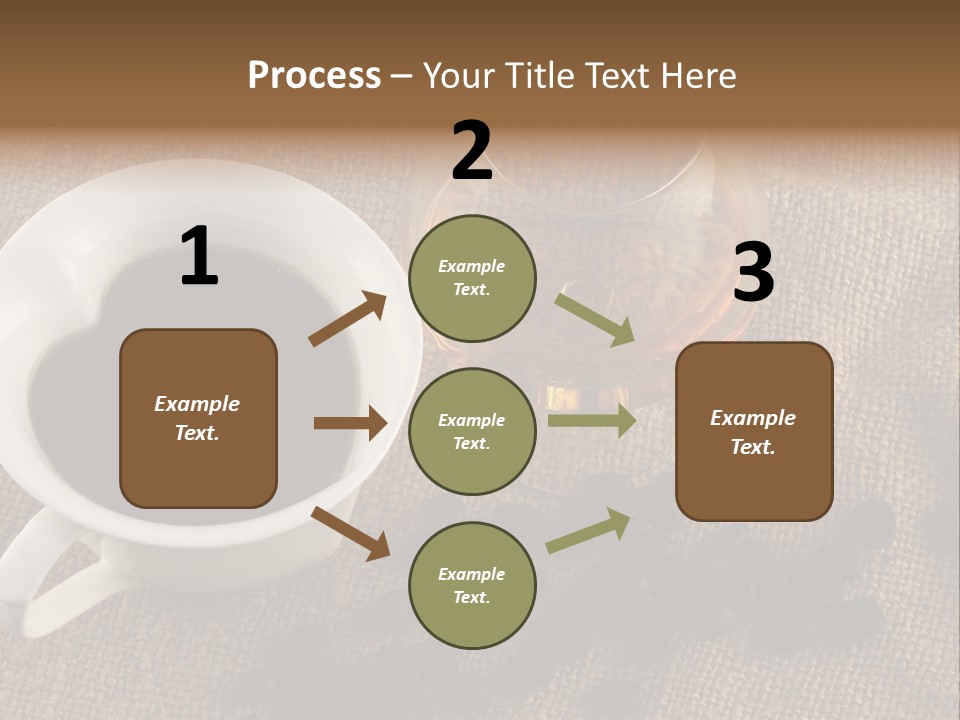 Brandy And Coffee PowerPoint Template