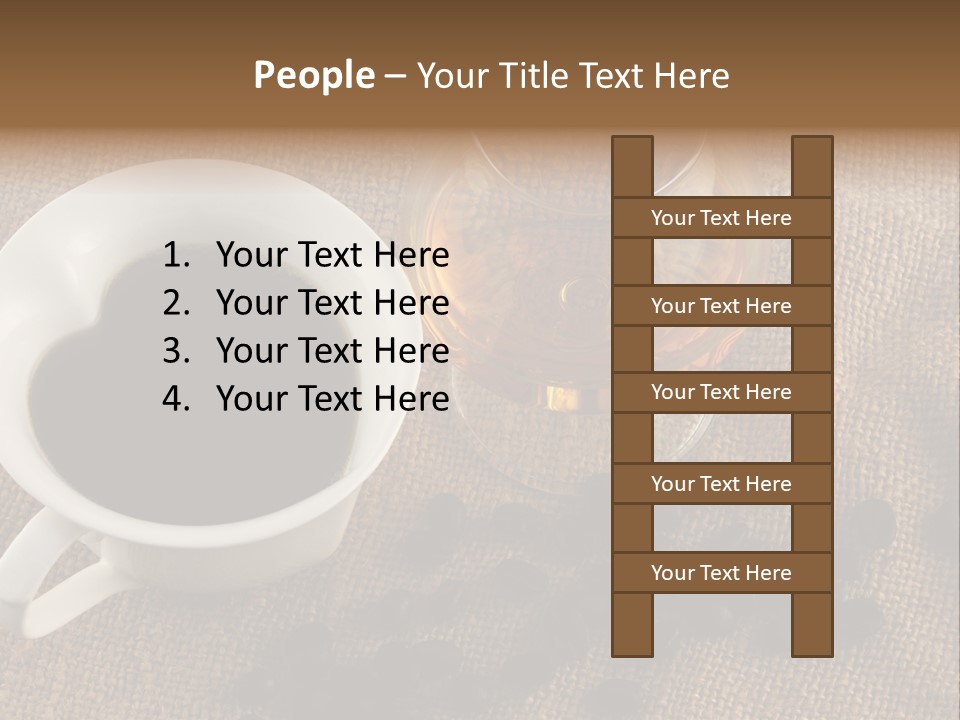 Brandy And Coffee PowerPoint Template
