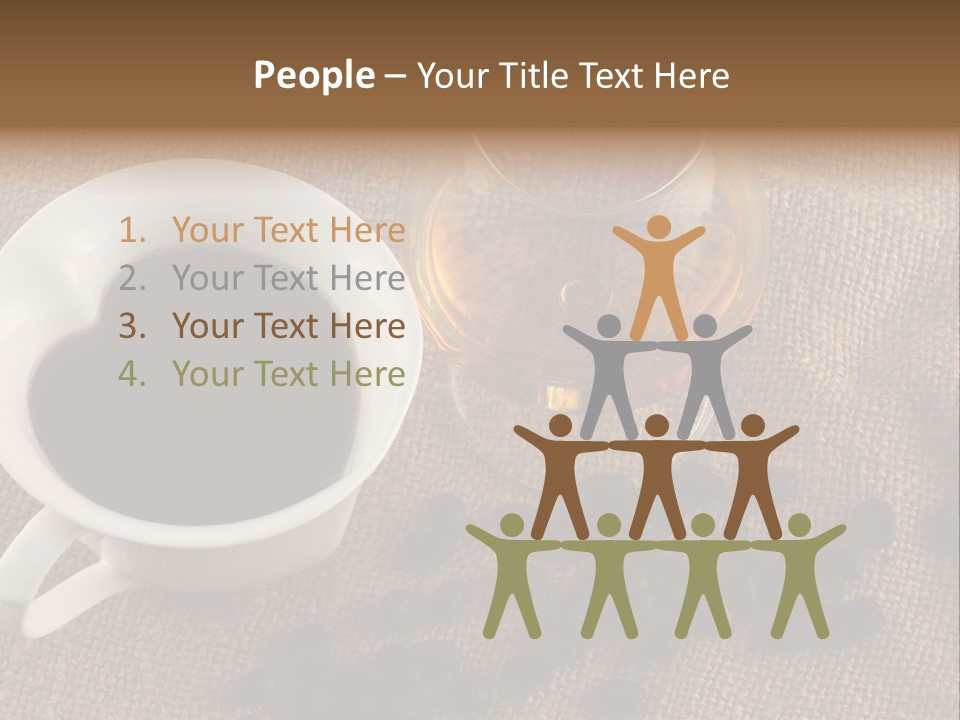 Brandy And Coffee PowerPoint Template