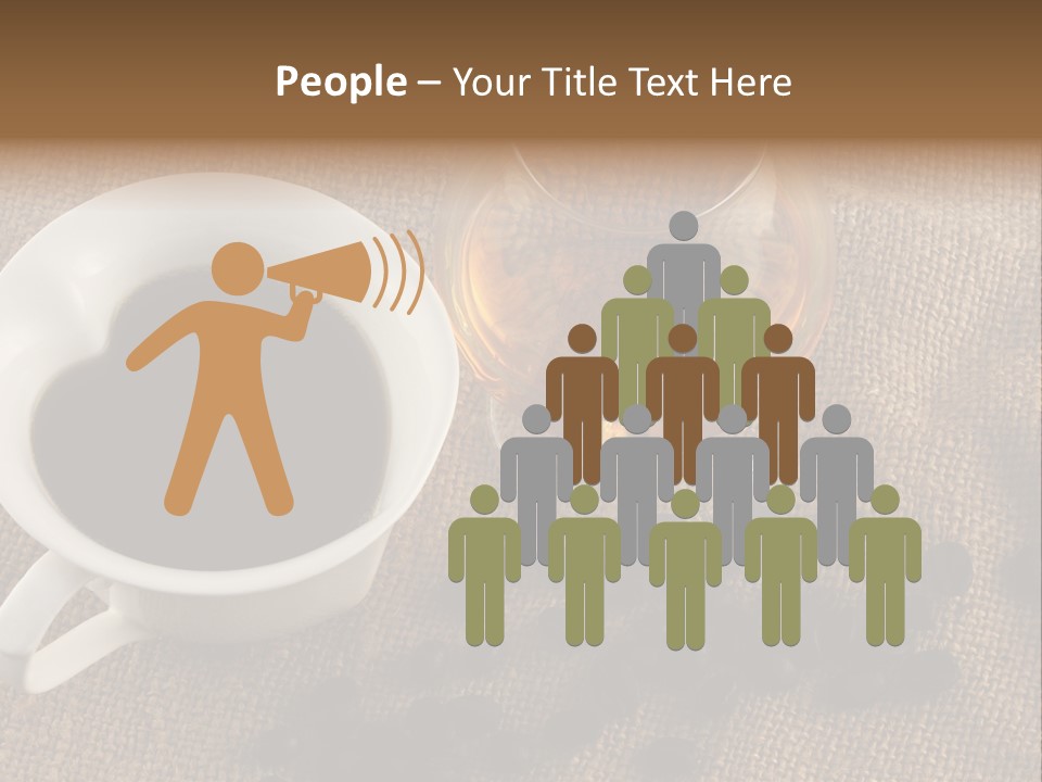 Brandy And Coffee PowerPoint Template