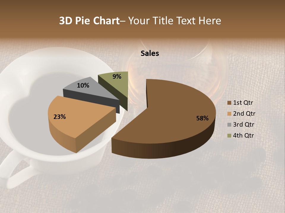 Brandy And Coffee PowerPoint Template