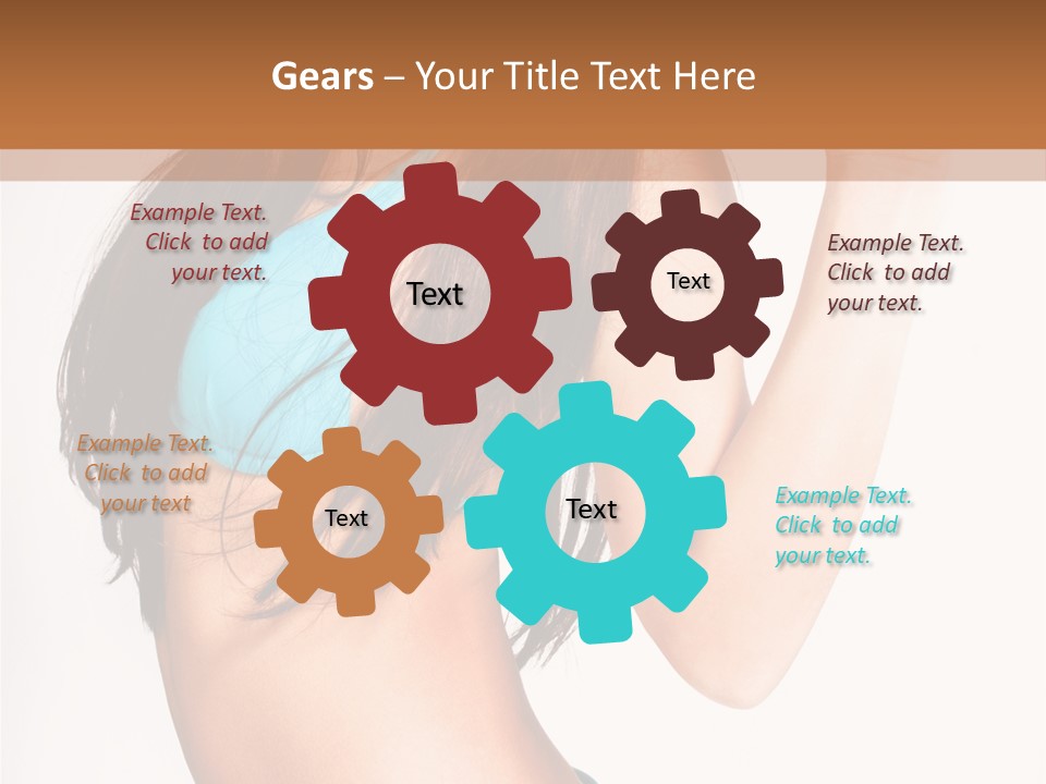 Students White Background PowerPoint Template