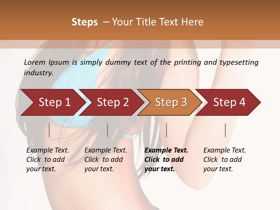 Students White Background PowerPoint Template
