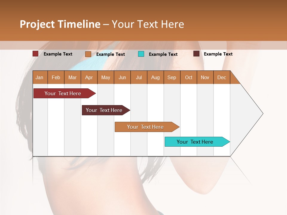 Students White Background PowerPoint Template