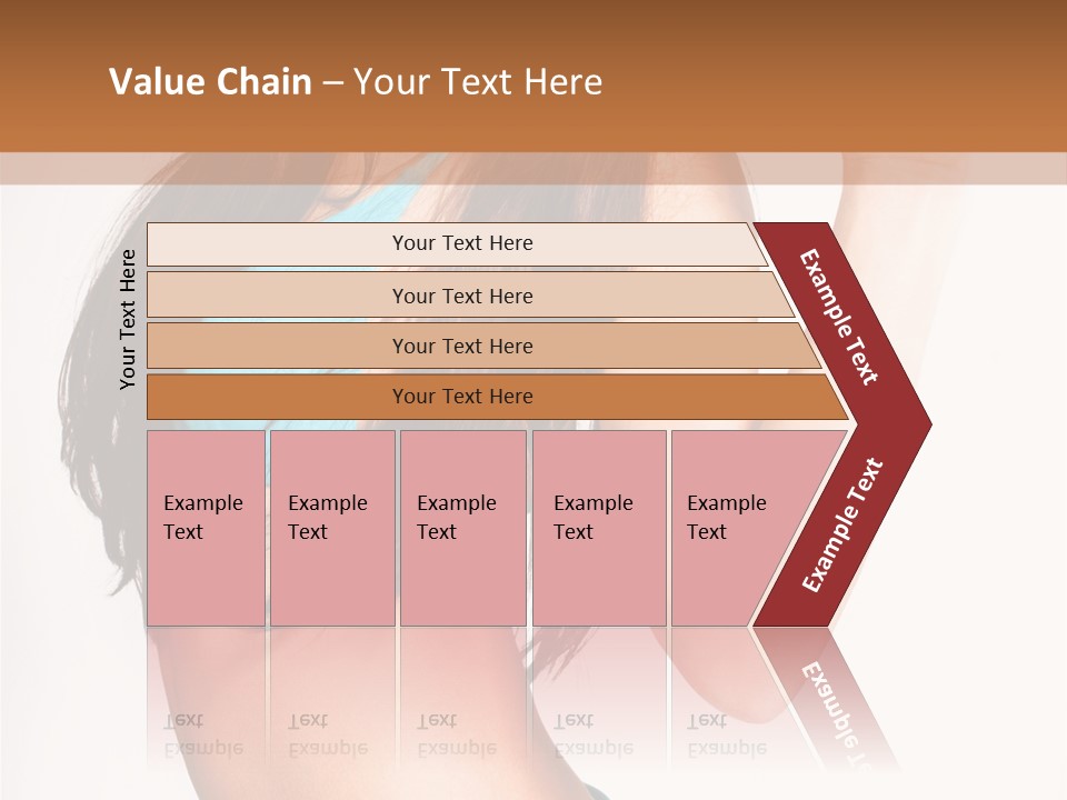 Students White Background PowerPoint Template