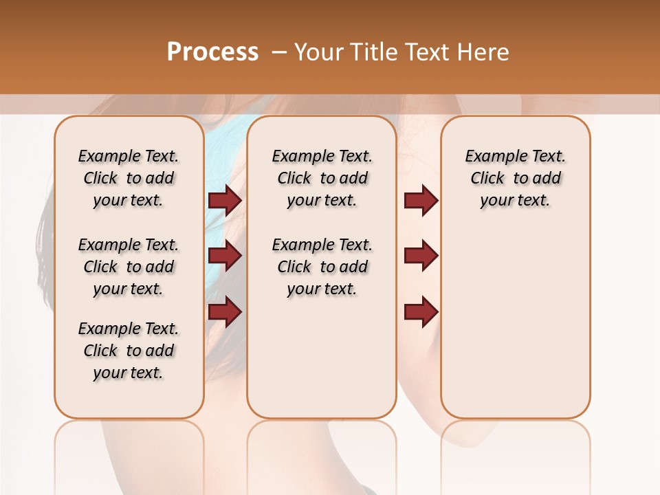 Students White Background PowerPoint Template