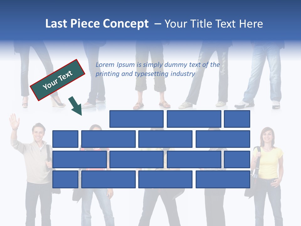 Students White Background PowerPoint Template