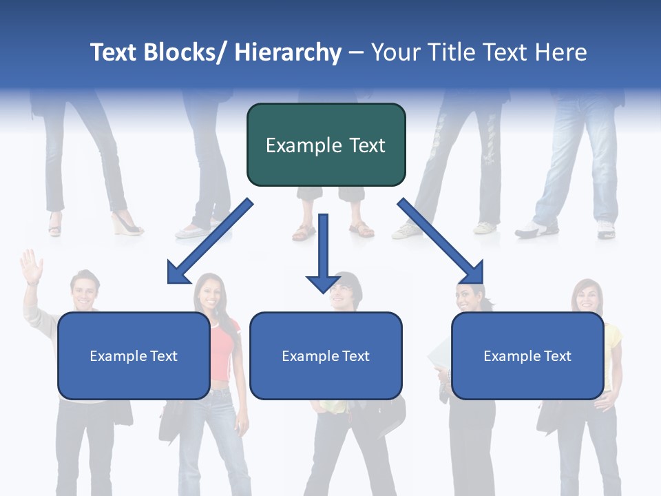 Students White Background PowerPoint Template