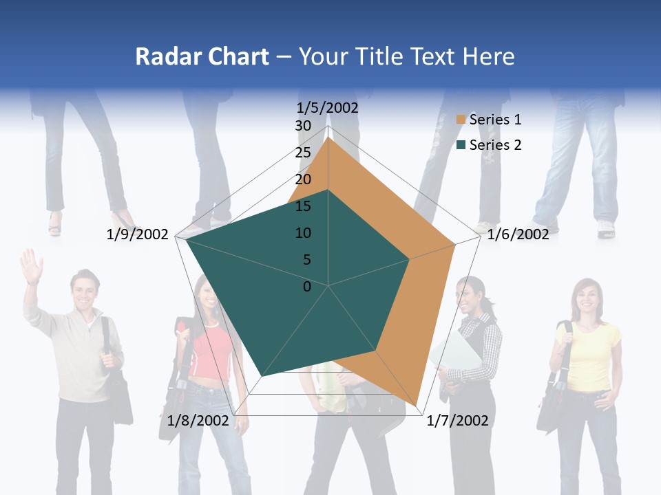 Students White Background PowerPoint Template