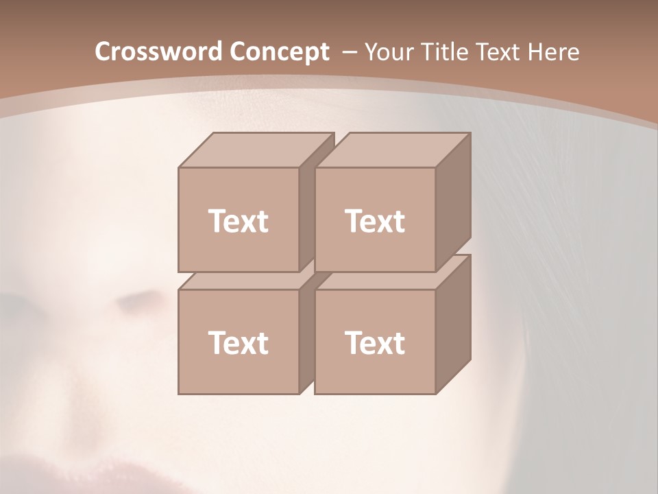 Emo Woman PowerPoint Template
