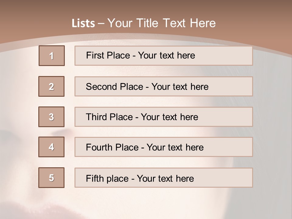 Emo Woman PowerPoint Template