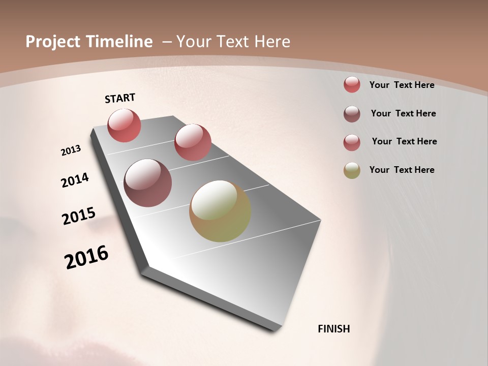 Emo Woman PowerPoint Template