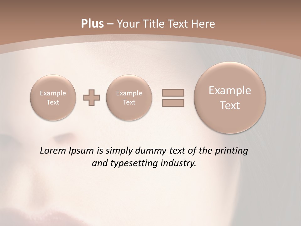 Emo Woman PowerPoint Template
