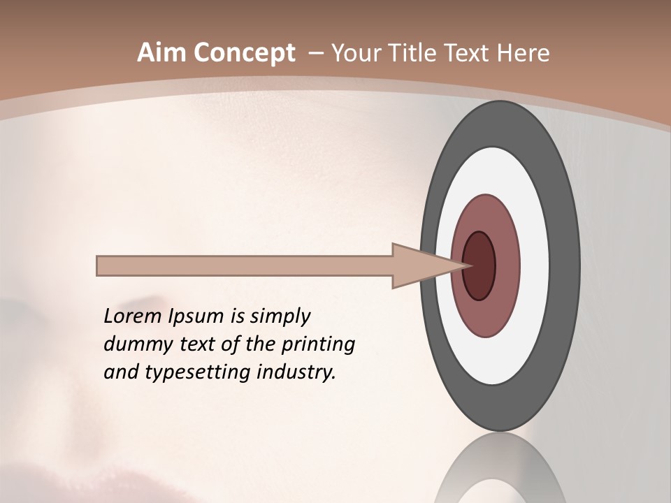 Emo Woman PowerPoint Template