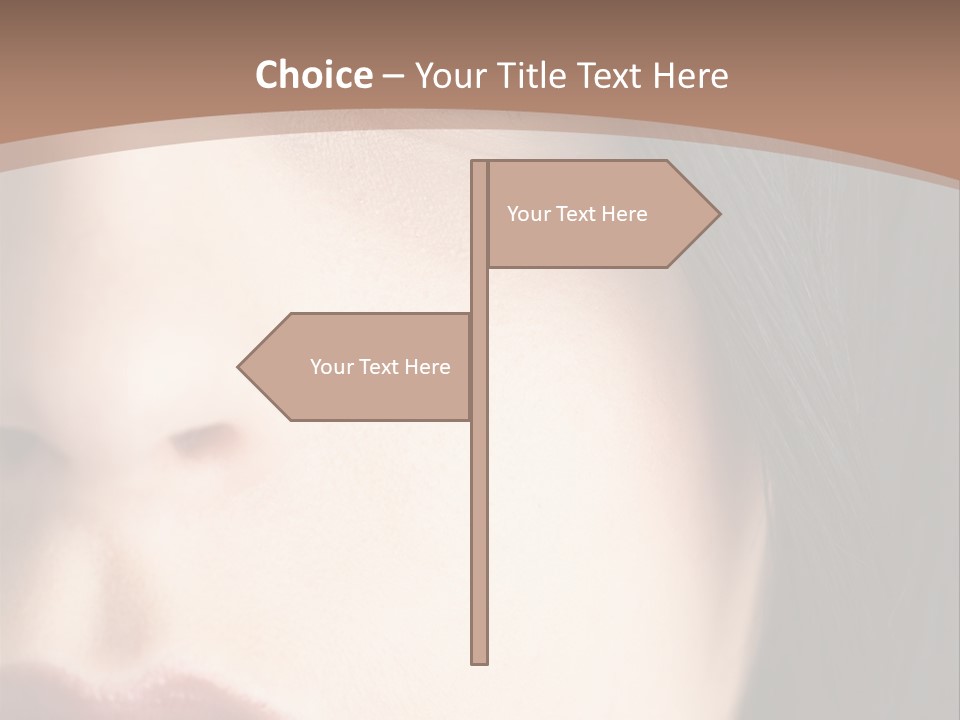 Emo Woman PowerPoint Template