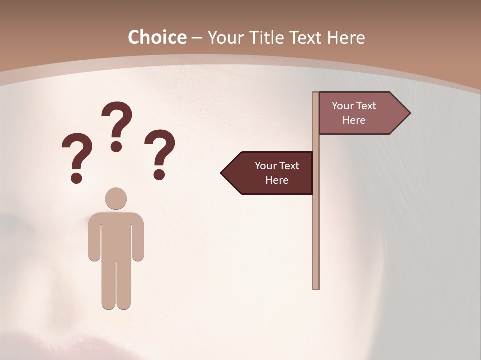 Emo Woman PowerPoint Template