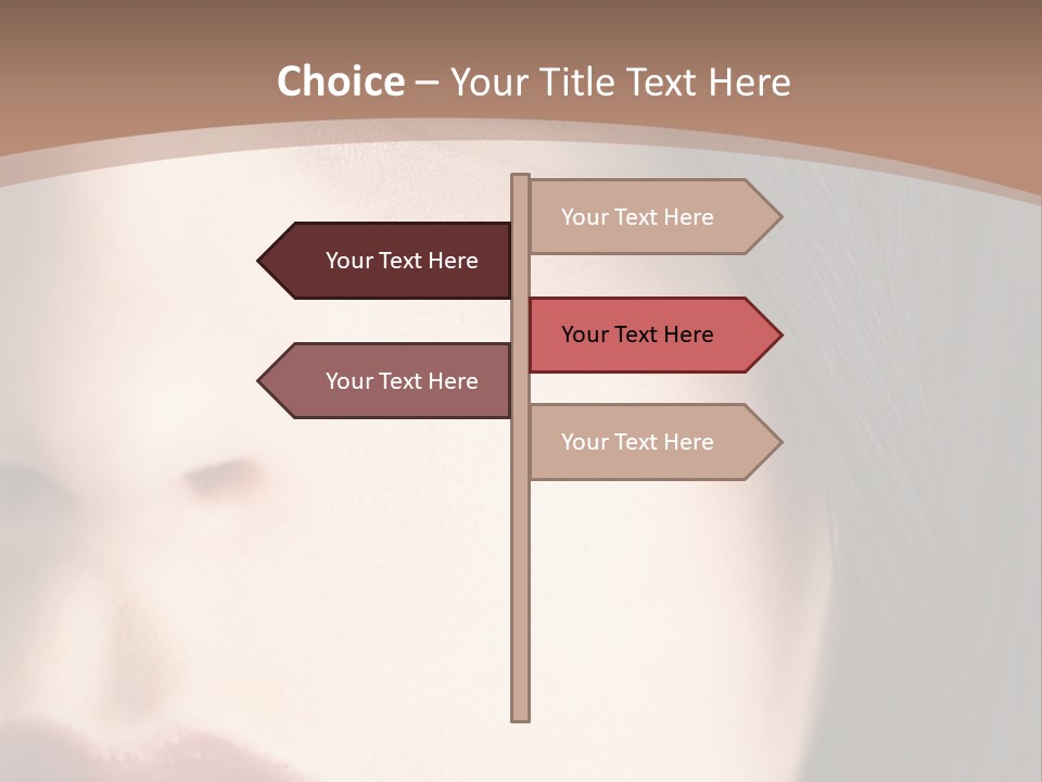 Emo Woman PowerPoint Template