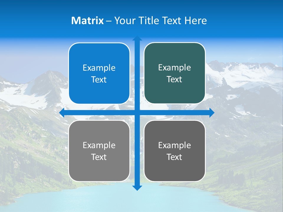 Beautiful Mountain PowerPoint Template