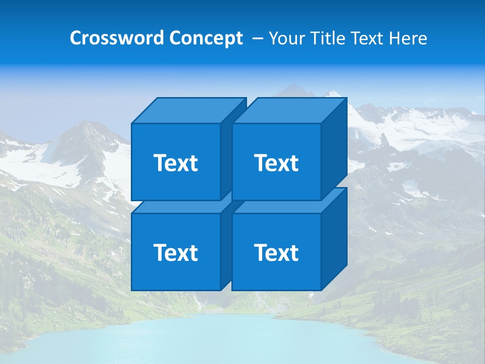 Beautiful Mountain PowerPoint Template