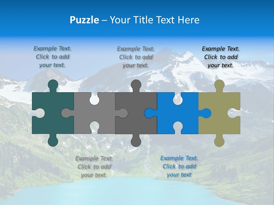 Beautiful Mountain PowerPoint Template