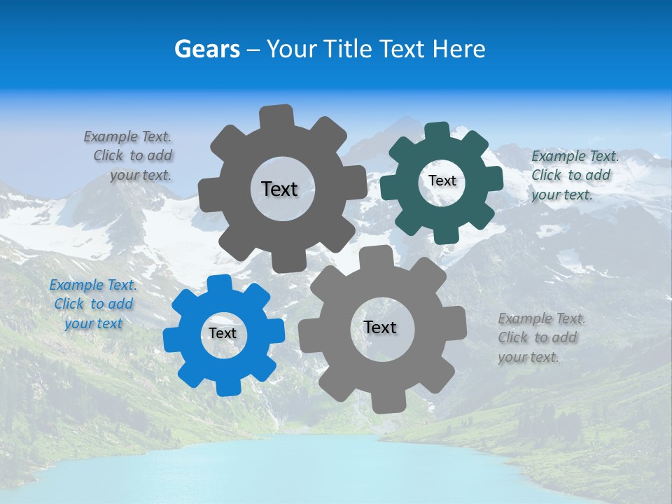 Beautiful Mountain PowerPoint Template
