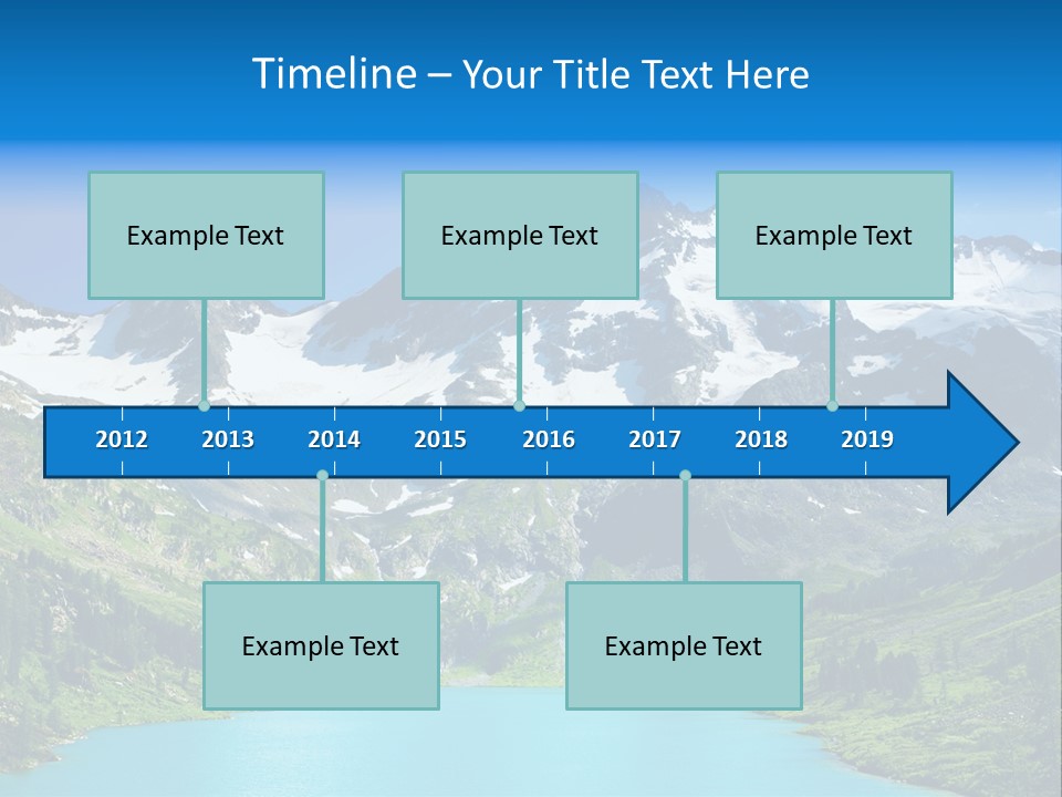Beautiful Mountain PowerPoint Template