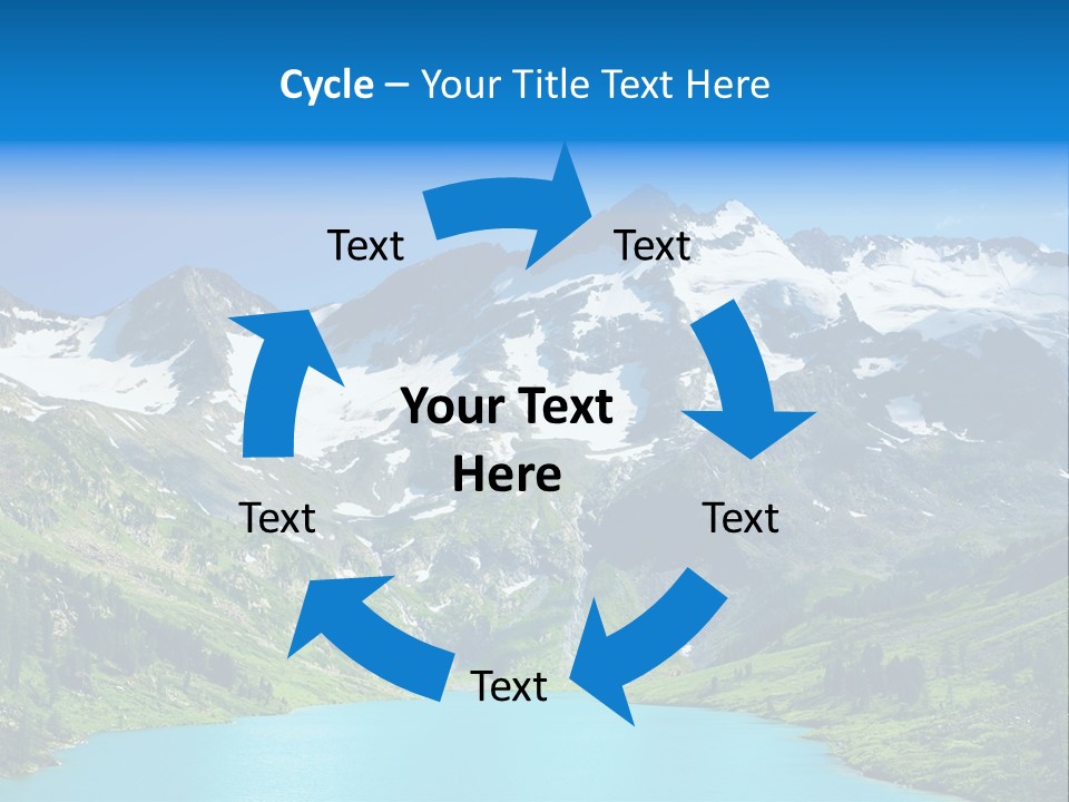 Beautiful Mountain PowerPoint Template