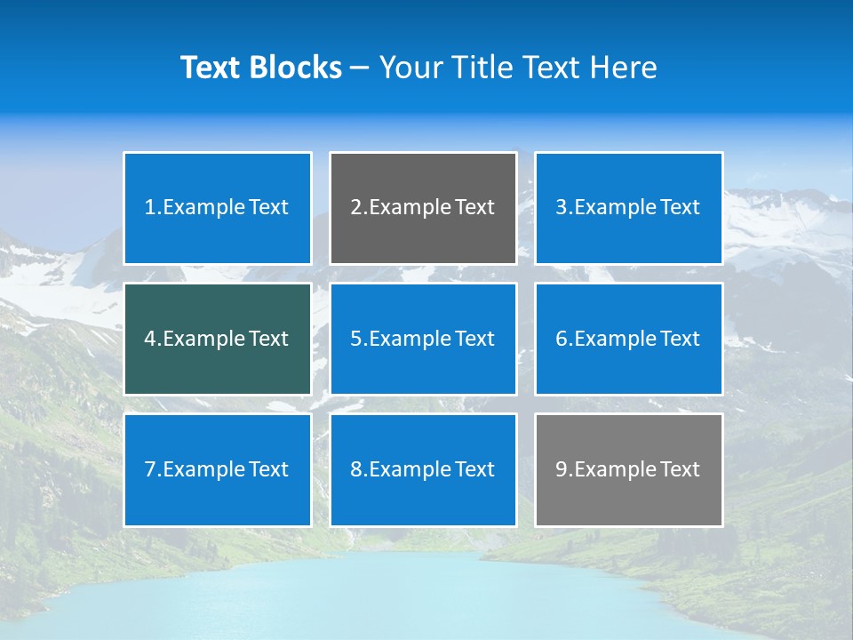 Beautiful Mountain PowerPoint Template