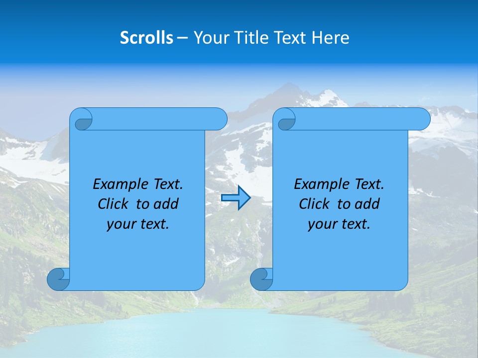 Beautiful Mountain PowerPoint Template