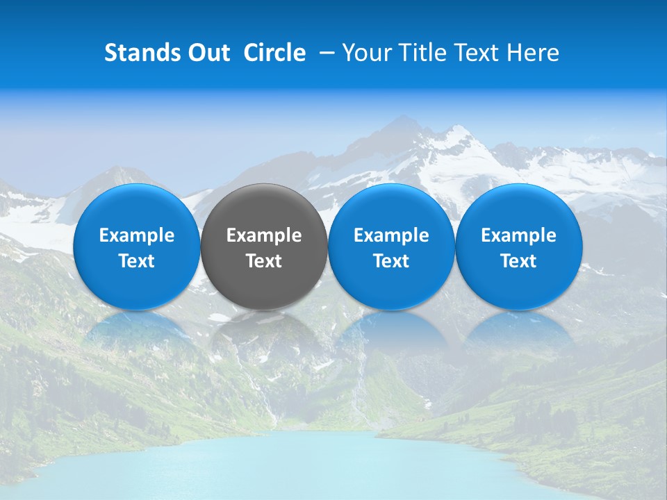 Beautiful Mountain PowerPoint Template