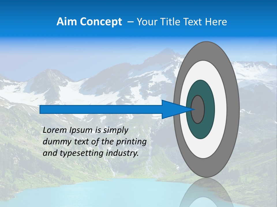 Beautiful Mountain PowerPoint Template