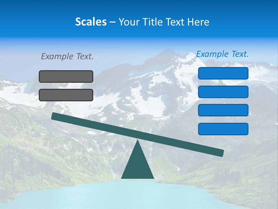 Beautiful Mountain PowerPoint Template